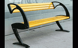 贵州防腐木座椅